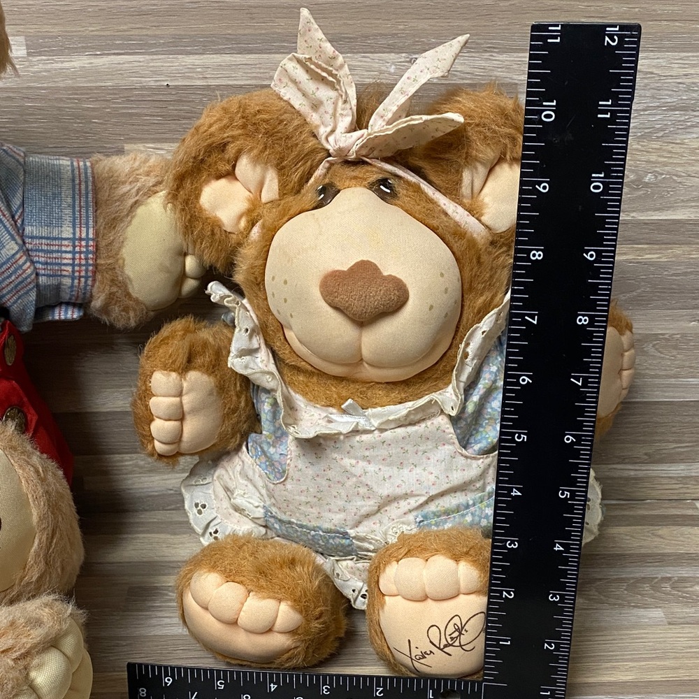 Cabbage patch kids bears Xavier Roberts teddy bears 1986 - Picture 4 of 6